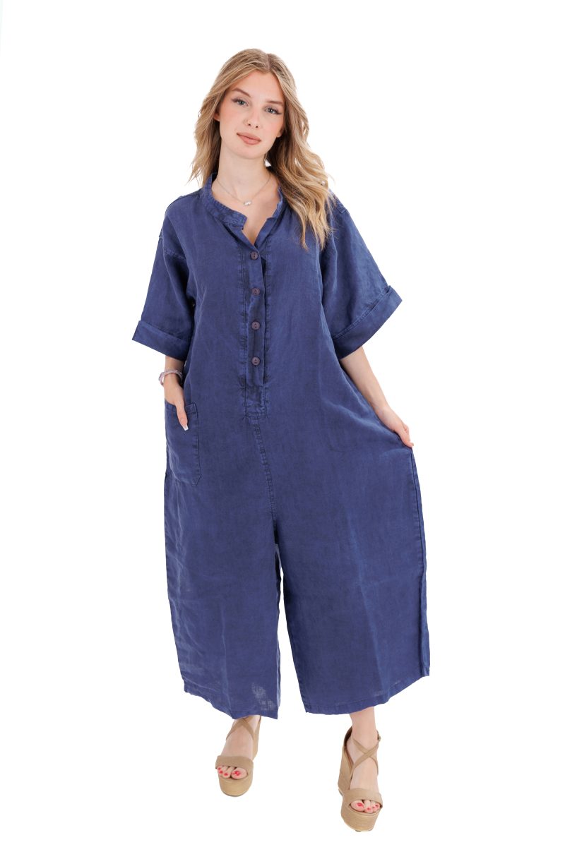 LINEN JUMPSUIT