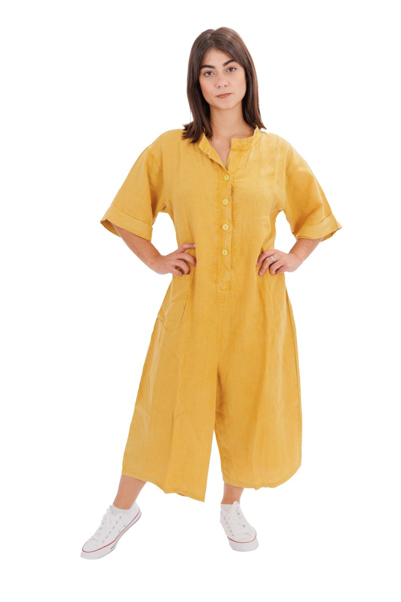 LINEN JUMPSUIT